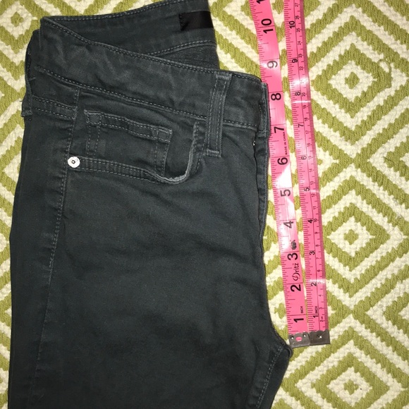 MAKE OFFER! skinny visionarie dark green Size 25 - Picture 5 of 8